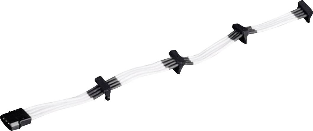 Silverstone Strom Anschlusskabel 30.00 cm Weiß