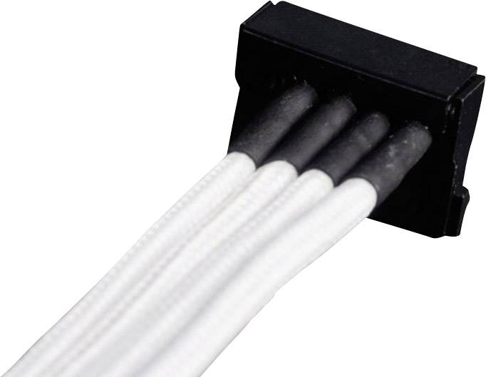 Silverstone Strom Anschlusskabel 30.00 cm Weiß