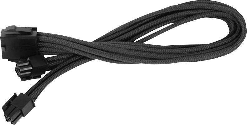 Silverstone Strom Anschlusskabel Schwarz