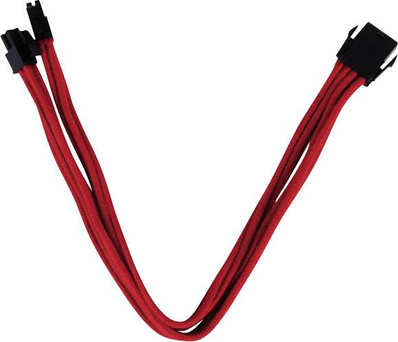 Silverstone Strom Anschlusskabel Rot