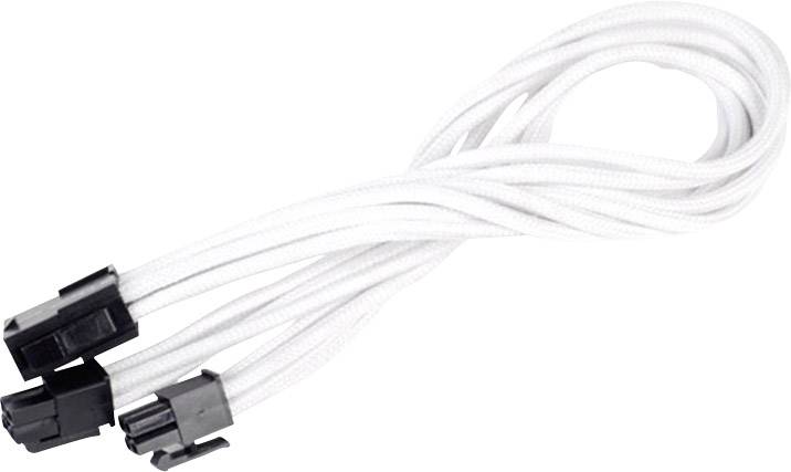 Silverstone Strom Anschlusskabel Weiß