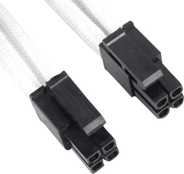 Silverstone Strom Anschlusskabel Weiß