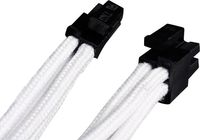 Silverstone Strom Anschlusskabel Weiß