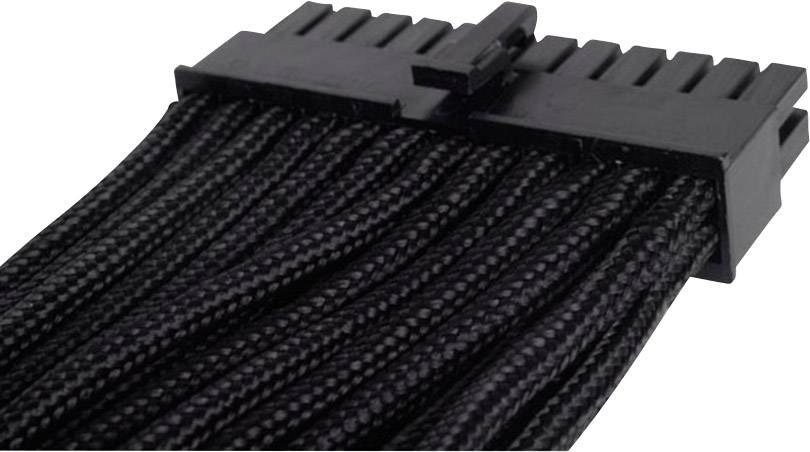 SilverStone SST-PP07-MBB Netzteil Erweiterungskabel 30cm - schwarz