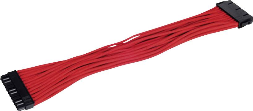 Silverstone Strom Anschlusskabel Rot
