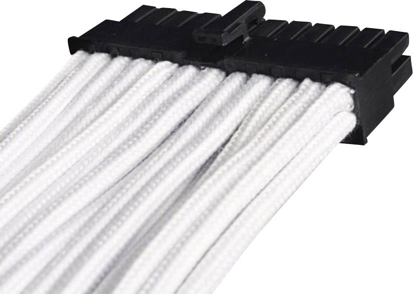 Silverstone Strom Anschlusskabel Weiß