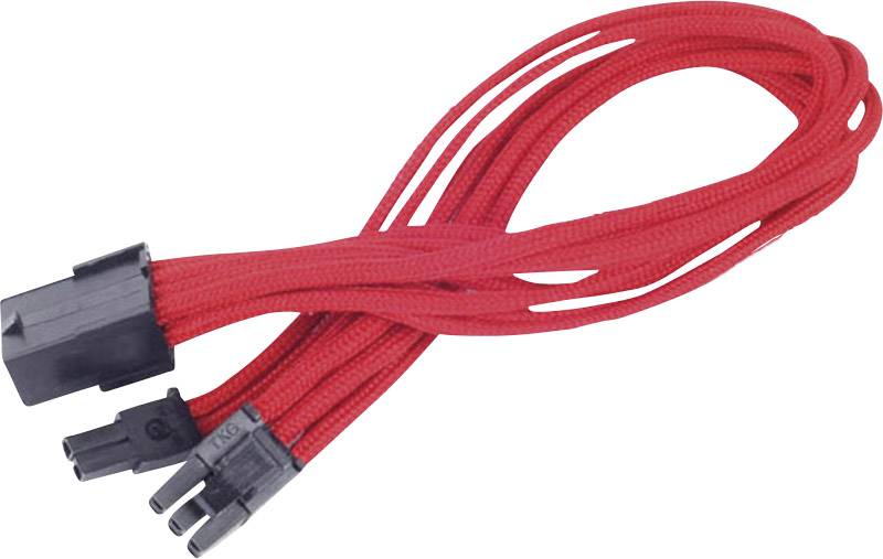 Silverstone Strom Anschlusskabel Rot