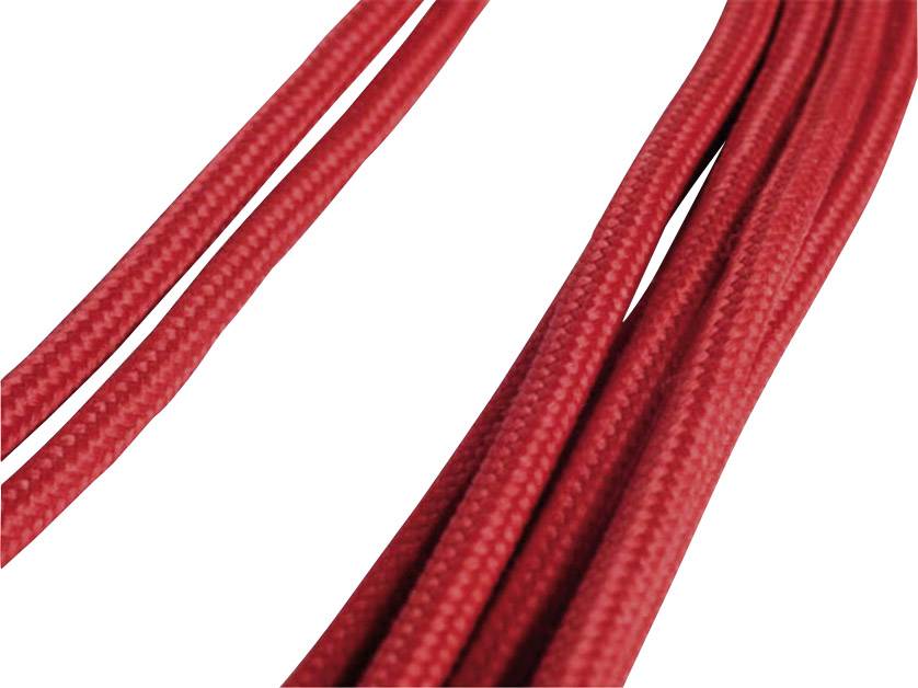 Silverstone Strom Anschlusskabel Rot