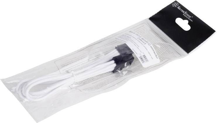 Silverstone Strom Anschlusskabel Weiß