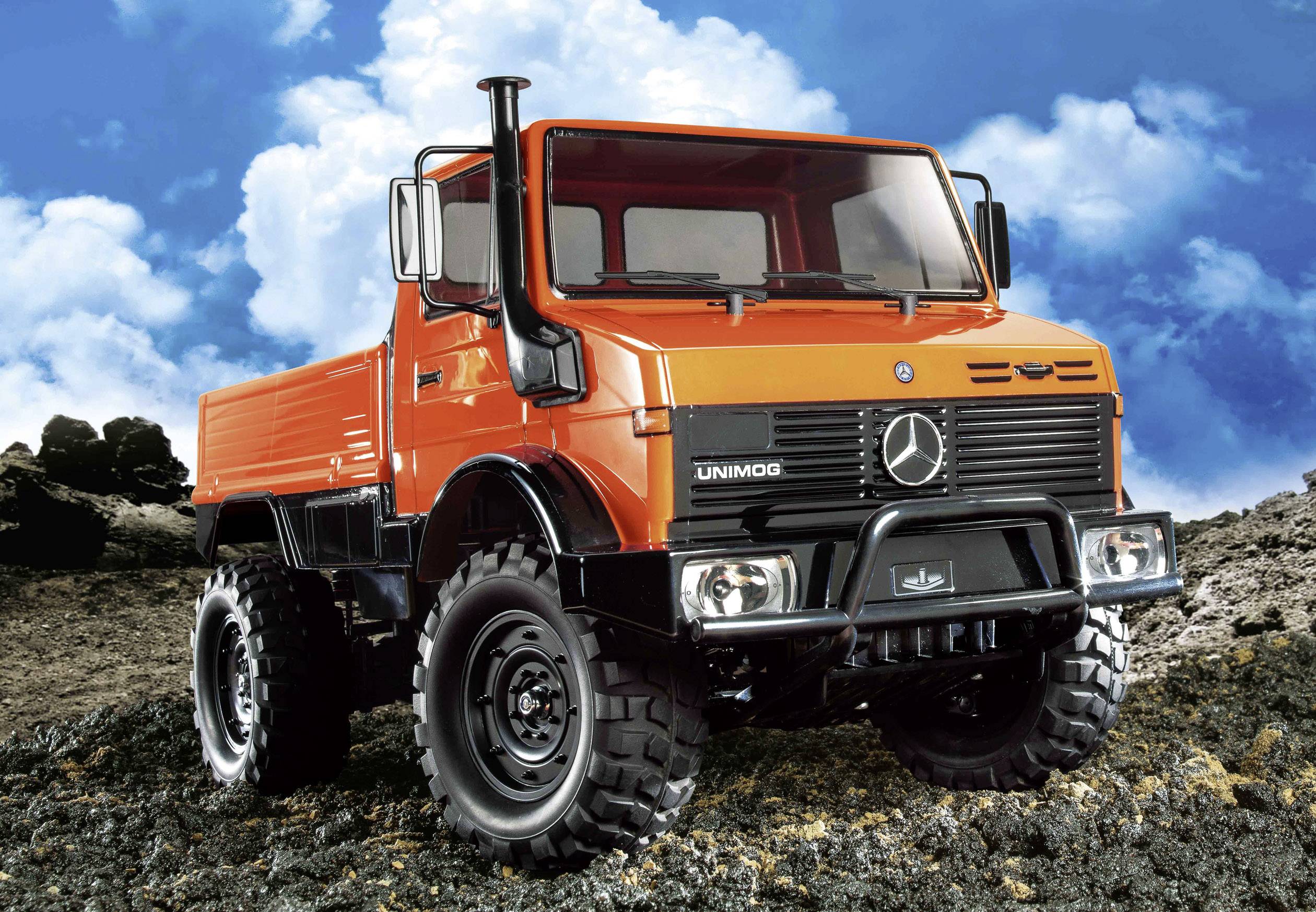 Tamiya Unimog 425 Brushed 1:10 RC Modellauto Elektro Geländewagen Allradantrieb (4WD) Bausatz