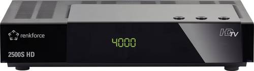2500S HD-SAT-Receiver Einkabeltauglich, Aufnahmefunktion Anzahl Tuner: 1