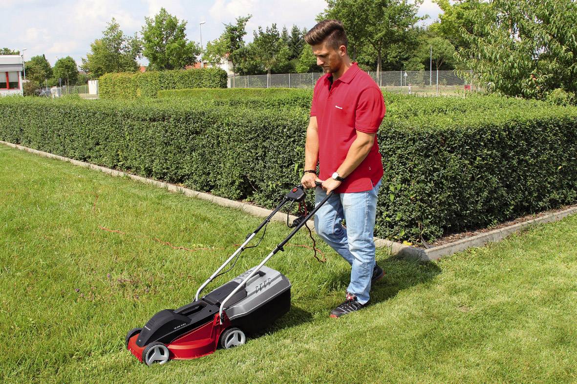 Einhell GC-EM 1030 Elektro Rasenmäher 1000 Watt Schnittbreite (max.) 30 cm Geeignet für 300 m²