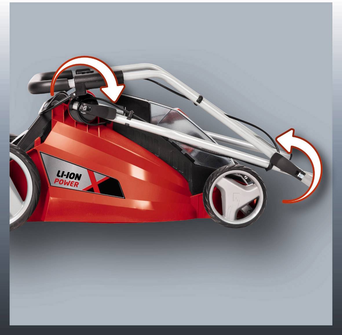 Einhell GE-CM 36 Li Akku Rasenmäher inkl. 2. Akku 18 V Schnittbreite (max.) 36 cm Geeignet für 300 m²