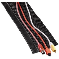 Hama 00220995 Flexibler Gewebe-Kabelschlauch, universal, 20 - 40 mm, 1,8 m, Schwarz 20 bis 40mm Schwarz 1St. Hama 00220995 Flexibler Gewebe-Kabelschlauch, universal, 20 - 40 mm, 1,8 m, Schwarz 20 bis 40mm Schwarz 1St.
