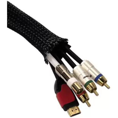 Hama 00220995 Flexibler Gewebe-Kabelschlauch, universal, 20 - 40 mm, 1,8 m, Schwarz 20 bis 40mm Schwarz 1St. Hama 00220995 Flexibler Gewebe-Kabelschlauch, universal, 20 - 40 mm, 1,8 m, Schwarz 20 bis 40mm Schwarz 1St.