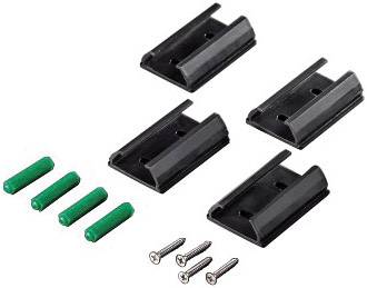 Hama Kabelkanal Aluminium Schwarz starr (L x B x H) 1100 x 33 x 18 mm 1 St. 00083170