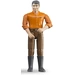 Mann mit hellem Hauttyp/brauner Hose Mann mit hellem Hauttyp/brauner Hose