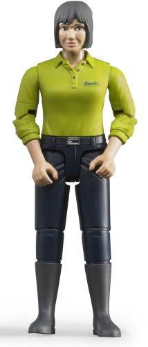 Frau mit hellem Hauttyp/dunkelblaue Hose