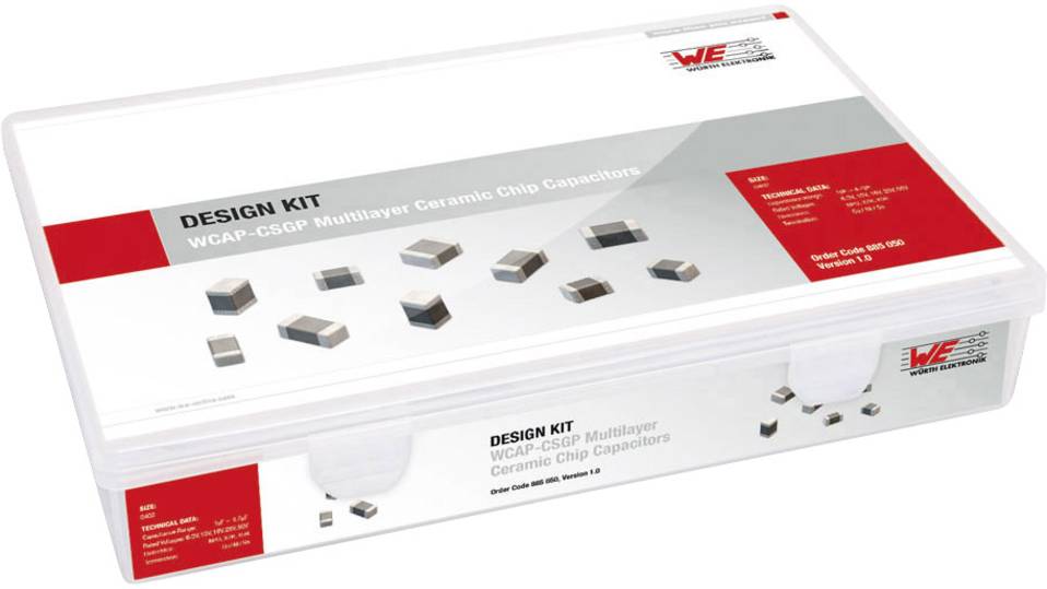 W rth Elektronik Keramik Kondensator Sortiment SMD 0402 6 W rth Elektronik Keramik Kondensator Sortiment SMD 0402 6