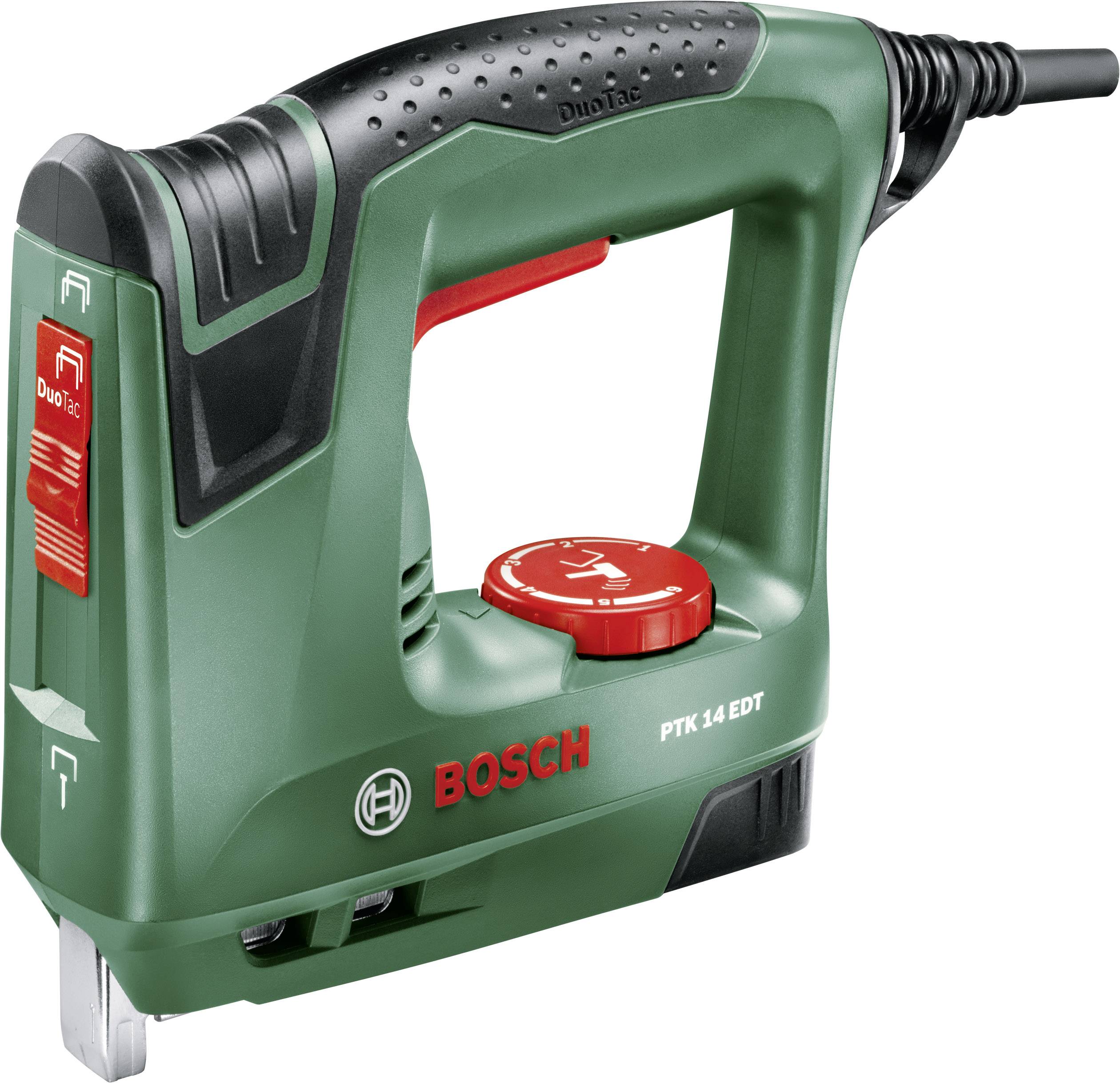Bosch Home and Garden PTK 14 EDT 0603265500 Elektrotacker Klammerntyp Typ 53 Klammernlänge 6 - 14mm