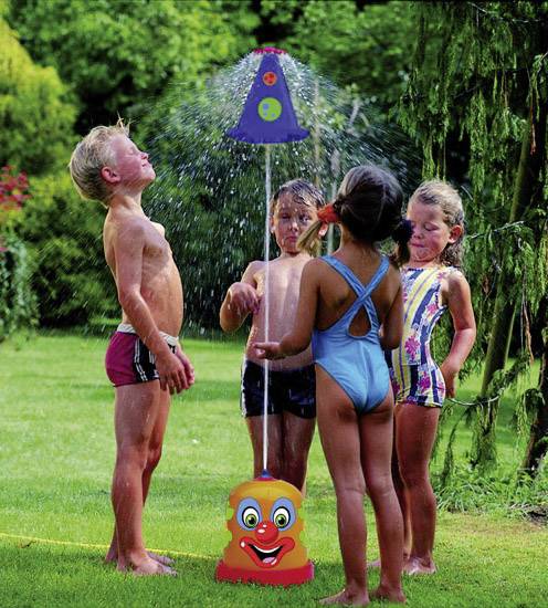BIG-Aqua-Clown Gartendusche