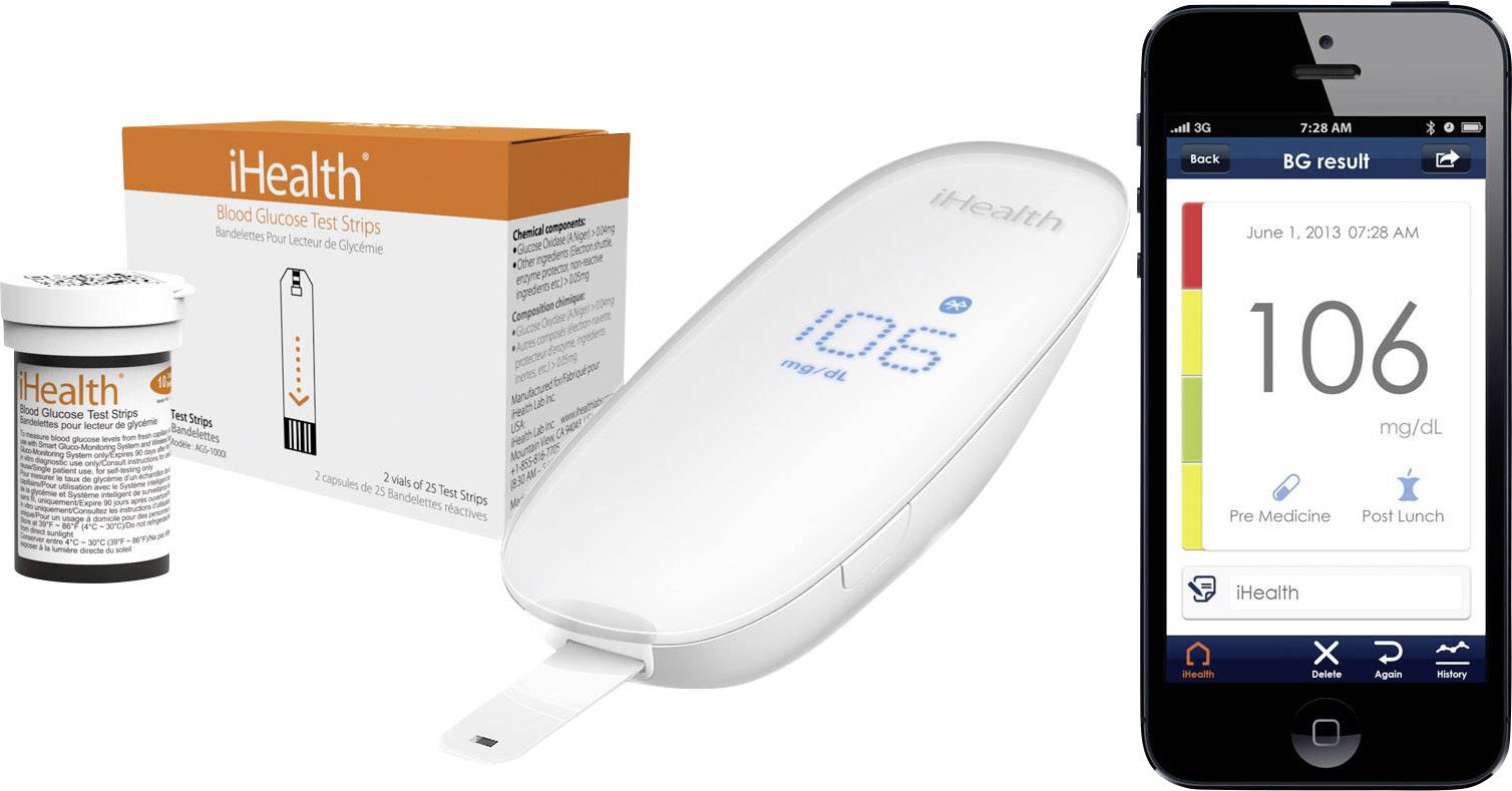 iHealth BG5-Kit Blutzuckermessgerät