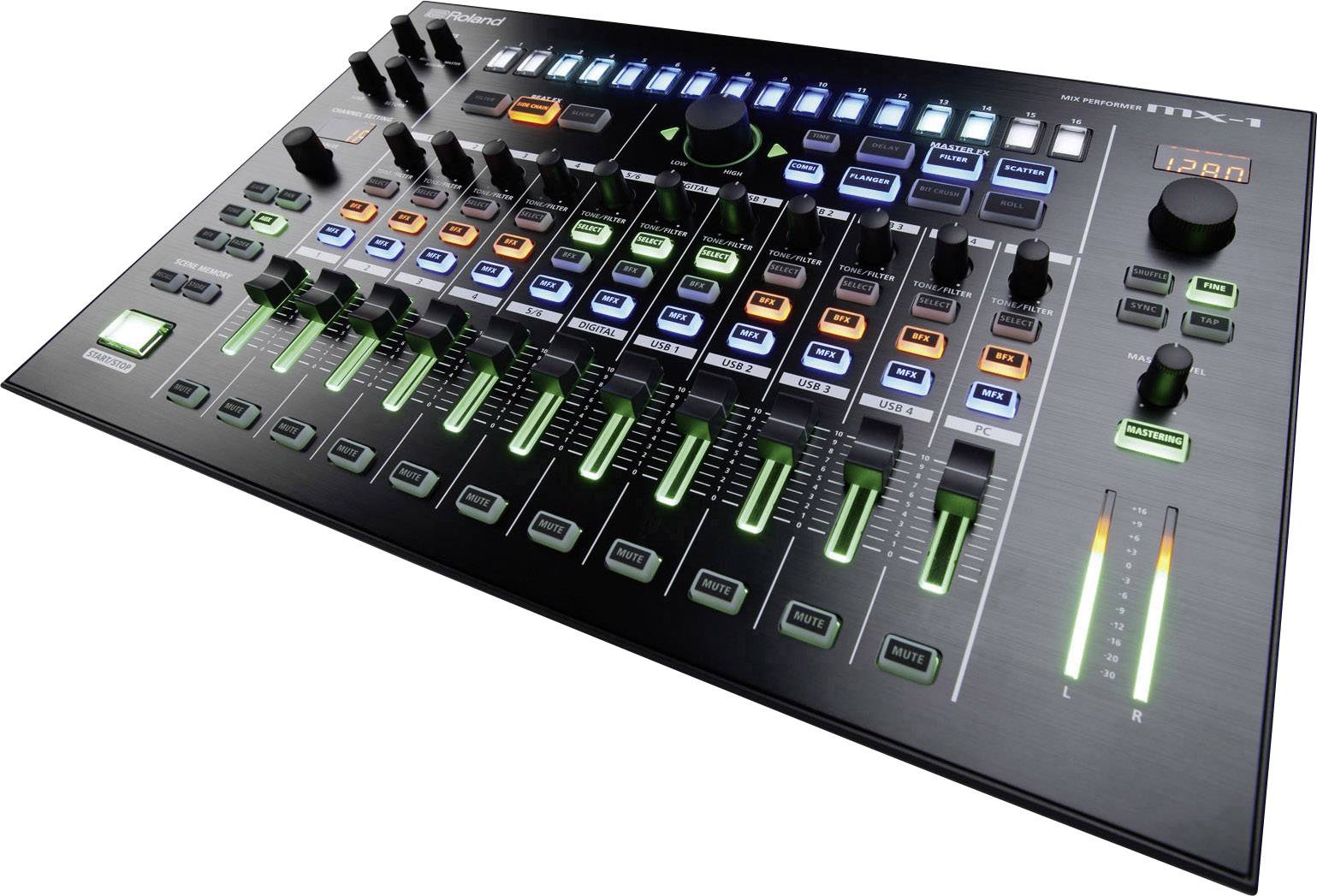 Roland MX-1 Digital-Mischpult Anzahl Kanäle:18 USB-Anschluss