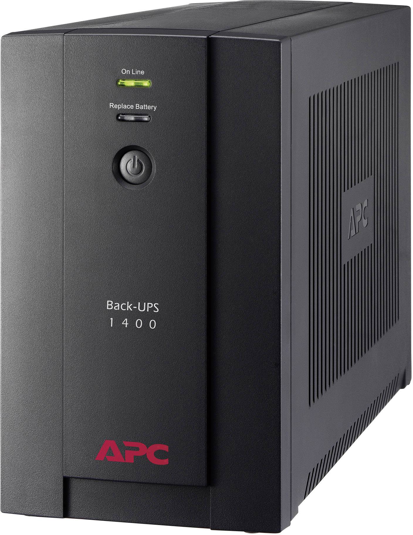APC by Schneider Electric BX1400U-GR Back-UPS USV 1400 VA