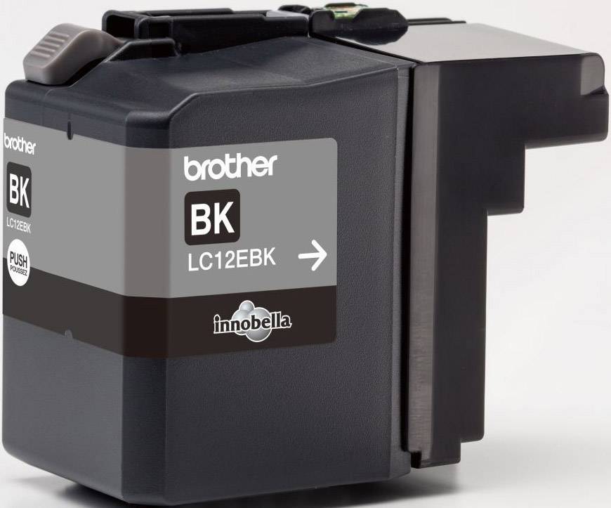 Brother Druckerpatrone LC-12EBK Original Schwarz LC12EBK