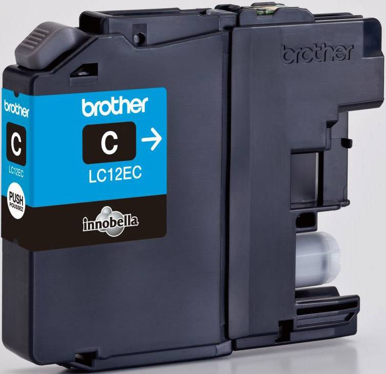 Brother LC12EC - XL-Kapazität - Cyan - Original - Tintenpatrone - für Brother MF