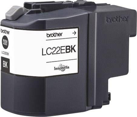 Brother Druckerpatrone LC-22EBK Original Schwarz LC22EBK