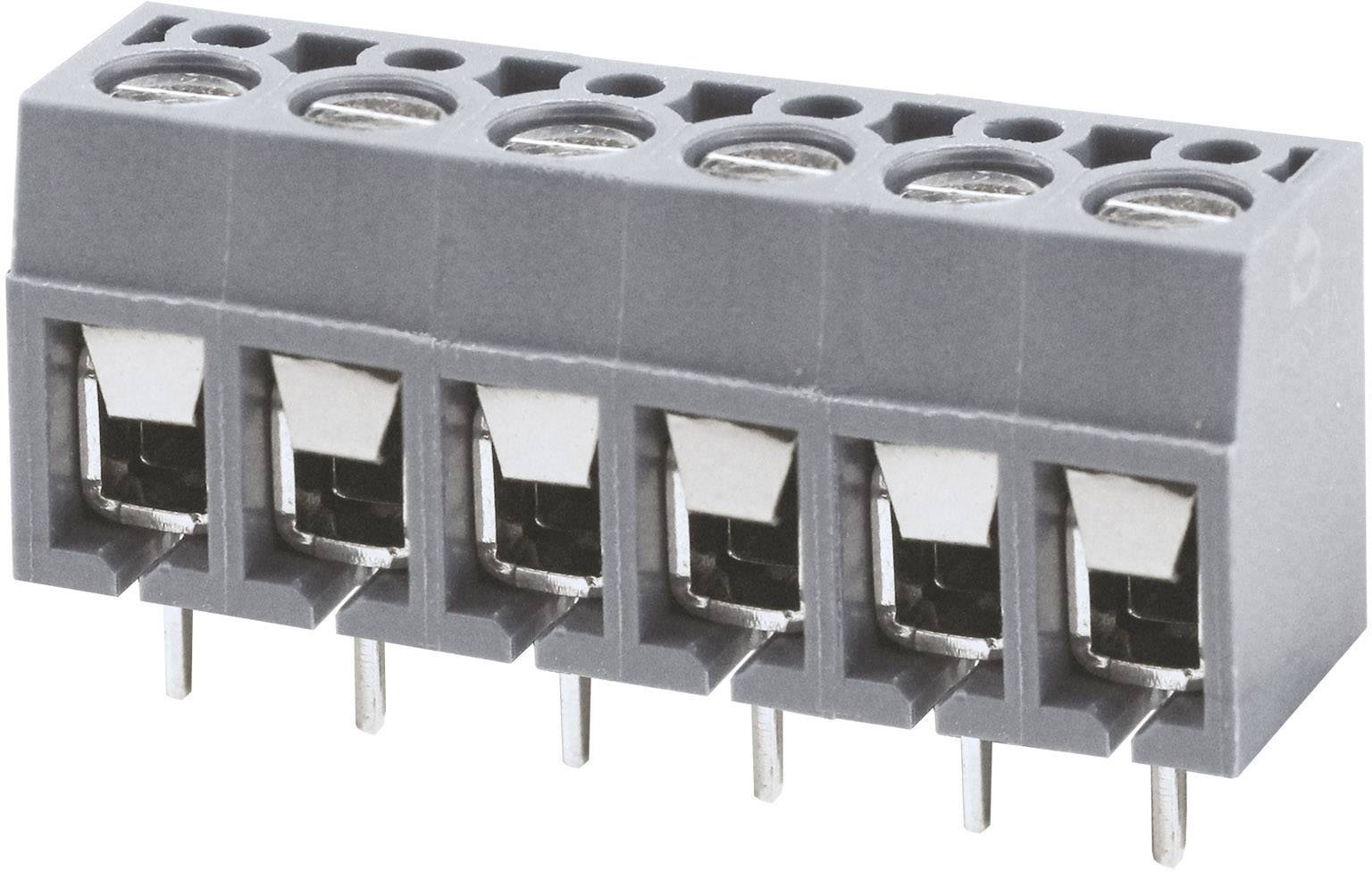 Degson DG305-5.0-02P-11-00AH-1 Schraubklemmblock 2 mm² Polzahl 2 Grau 1 St.