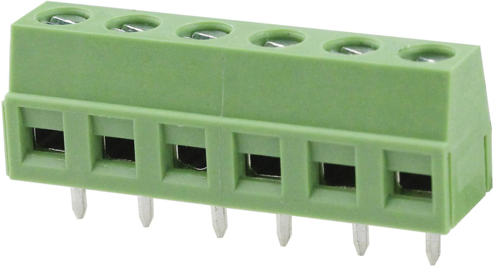 Degson DG127-5.08-02P-14-00AH-200 Schraubklemmblock 2.08mm² Polzahl 2 Grün 200St.