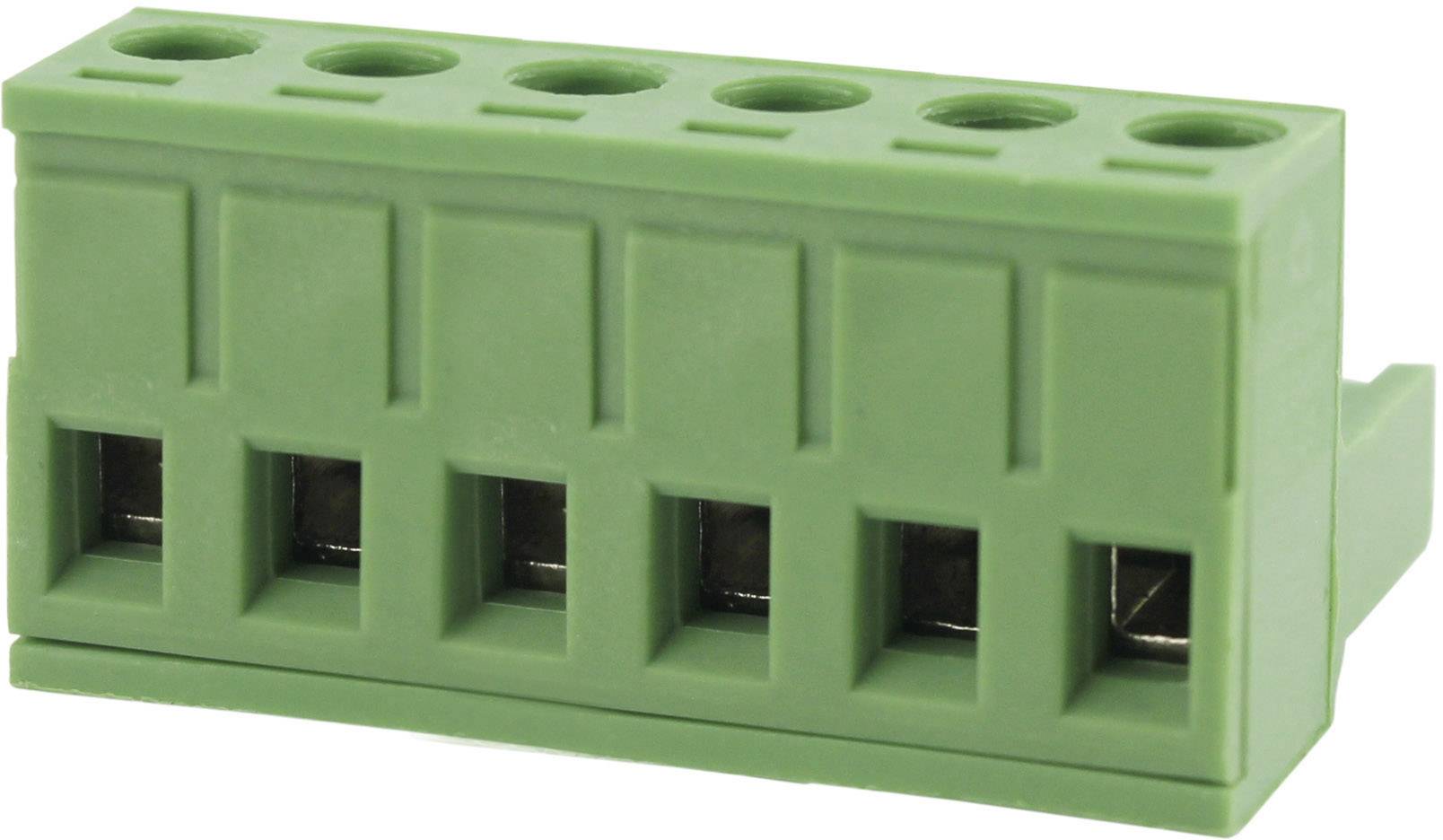 Degson Stiftgehäuse-Kabel Polzahl Gesamt 5 Rastermaß: 5.0mm 2EDGK-5.0-10P-14-00AH 25St.