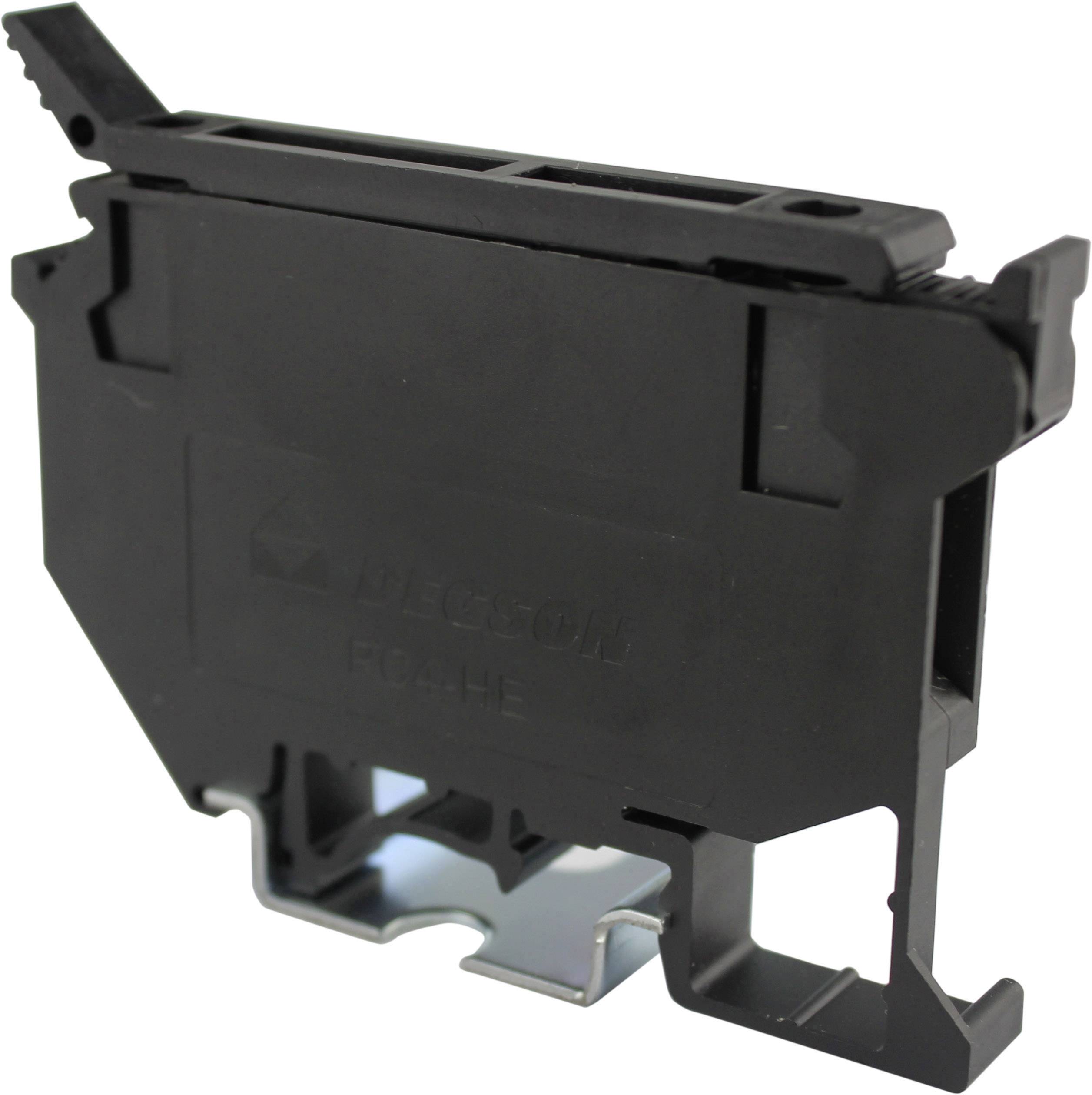 Degson PC4-HE-01P-13-00AH-1 Sicherungsklemme 8.2 mm Schrauben Schwarz