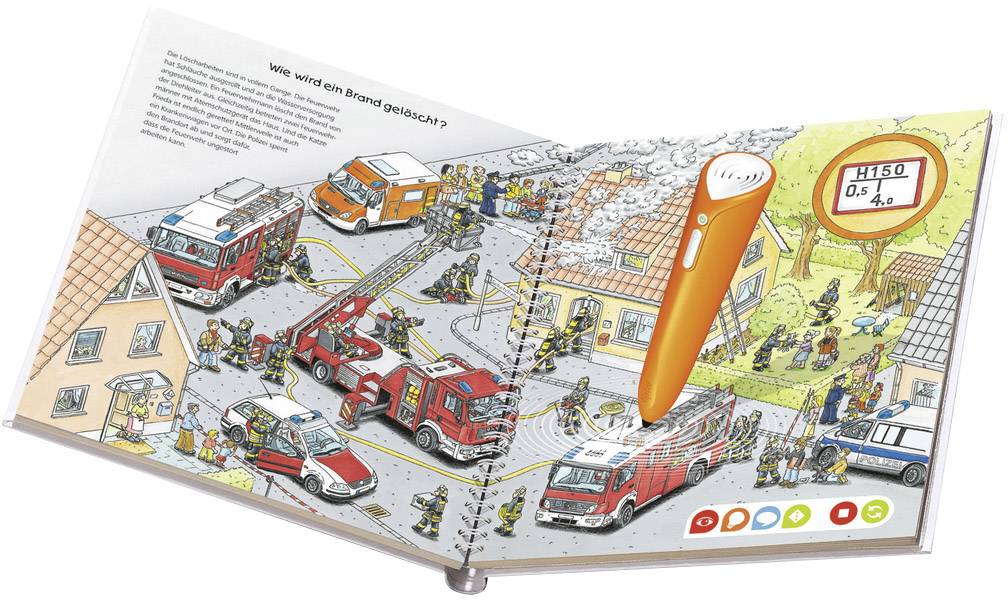 Ravensburger Ravensburger tiptoi® Unterwegs mit der Feuerwehr tiptoi® Unterwegs mit der Feuerwehr 32905