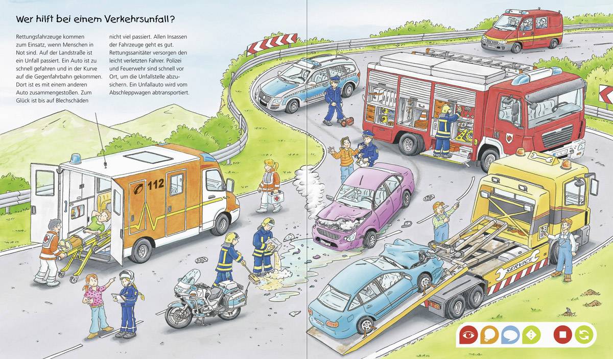 Ravensburger 32912 tiptoi® Die Welt der Fahrzeuge