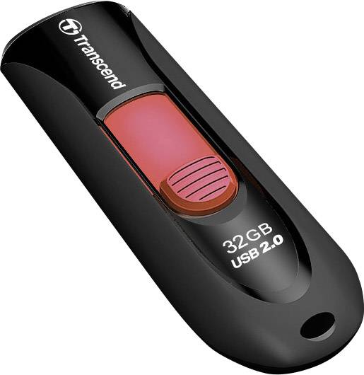 Transcend JetFlash® 590 USB-Stick 32 GB Schwarz TS32GJF590K USB-A (USB 2.0)