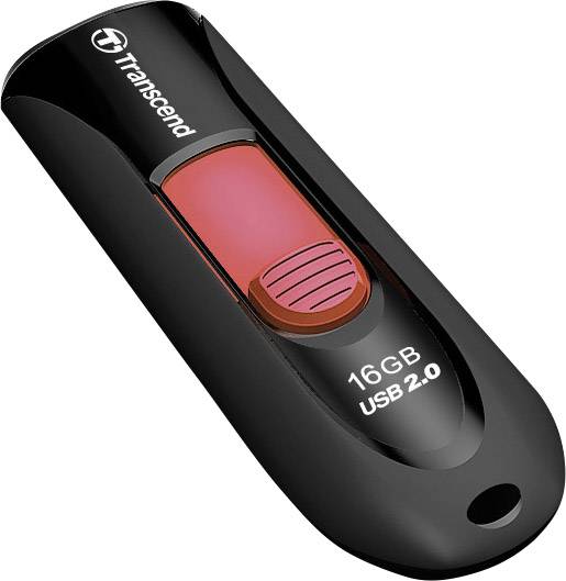 Transcend JetFlash 590 - USB-Flash-Laufwerk - 16 GB - USB 2.0