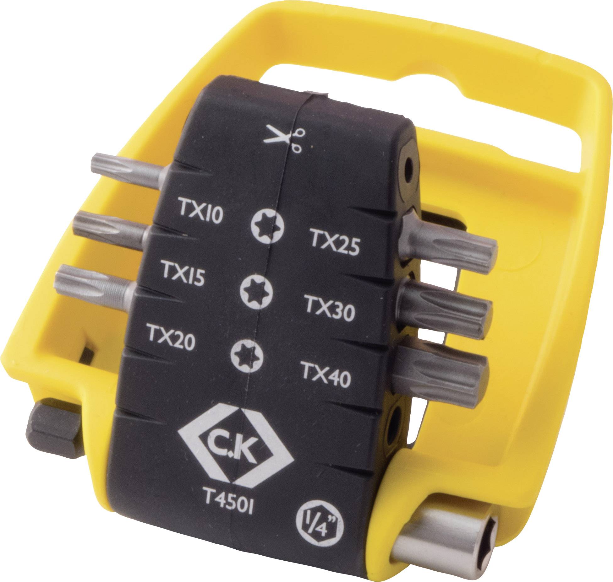 C.K T4501 Bit-Set 7teilig Innen-Sechsrund (TX)