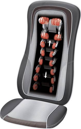 Beurer MG 300 XL Massagesitzauflage Schwarz, Grau