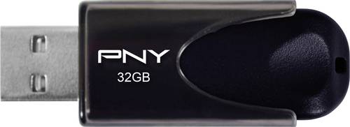 PNY Attaché 4 USB-Stick 32GB Schwarz FD32GATT4-EF USB 2.0