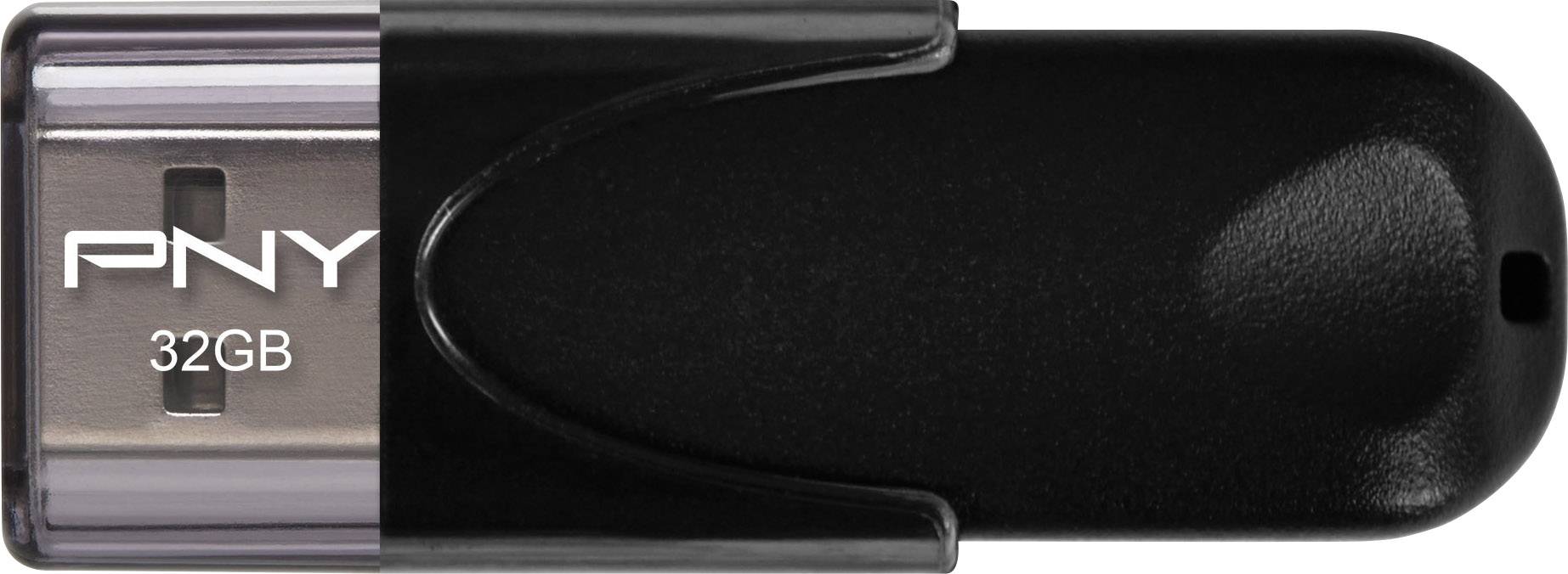 PNY Attaché 4 USB-Stick 32 GB Schwarz FD32GATT4-EF USB-A (USB 2.0)