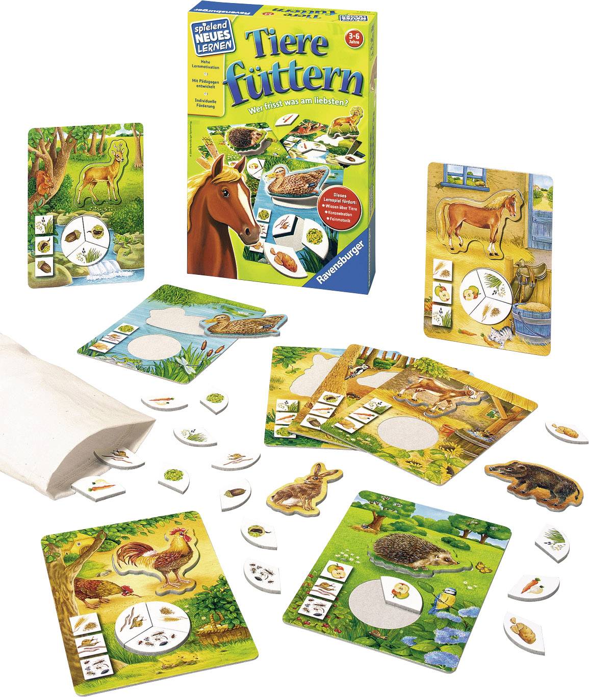 Ravensburger Ravensburger Tiere füttern 25035
