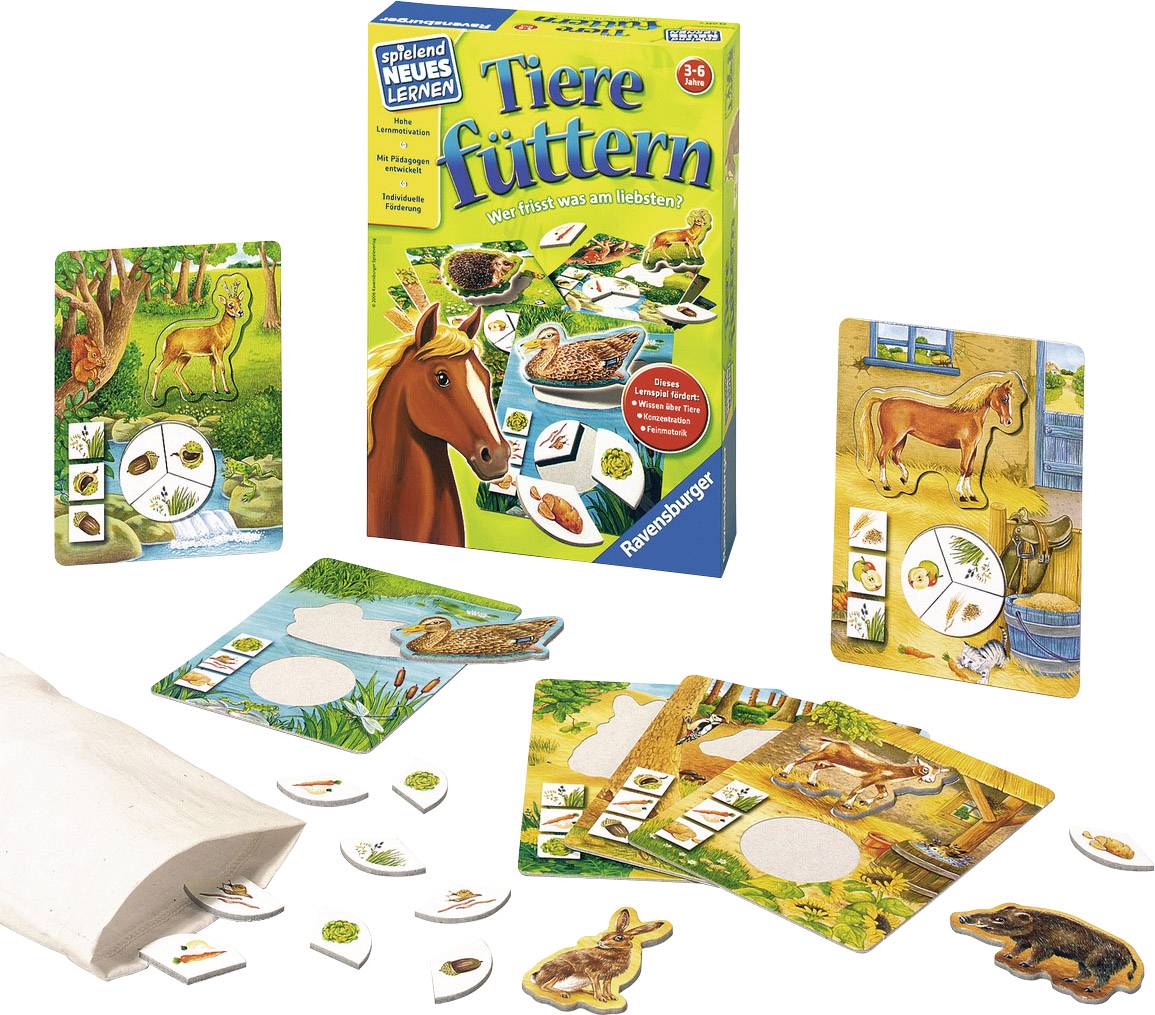 Ravensburger Tiere füttern