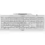 Cherry KC 1000 SC USB Tastatur Deutsch, QWERTZ Weiß, Grau Chipkarten-Leser Cherry KC 1000 SC USB Tastatur Deutsch, QWERTZ Weiß, Grau Chipkarten-Leser