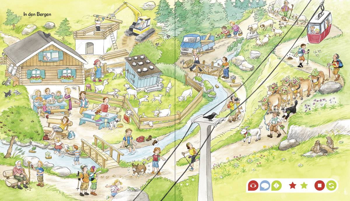 Ravensburger tiptoi® Mein großes Wimmelbuch