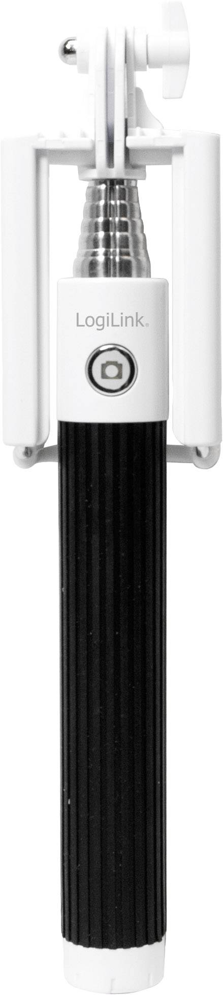 LogiLink BT0031 Selfie Stick 8.5 cm Schwarz, Silber