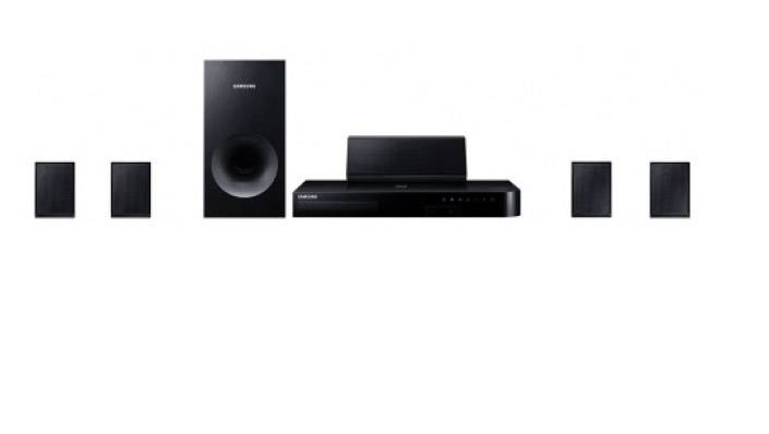 Samsung HT-J4500 5.1 3D Blu-ray Heimkinosystem 500 W Schwarz Smart TV, Bluetooth