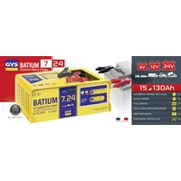 GYS BATIUM 7.24 024502 Automatikladegerät 6 V, 12 V, 24V 11A GYS BATIUM 7.24 024502 Automatikladegerät 6 V, 12 V, 24V 11A